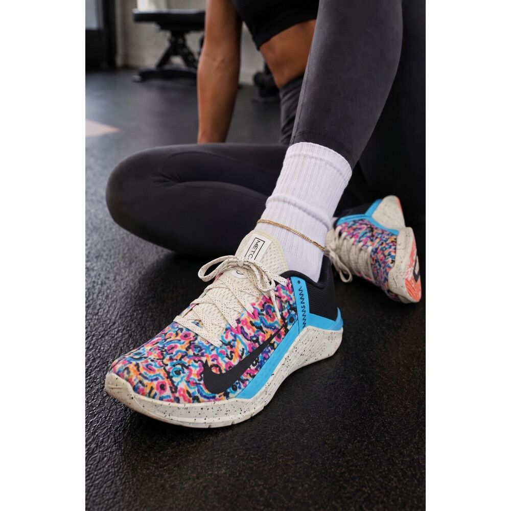 Nike Metcon 6 Women's Size 8 Multi-Color Speckled Training Shoes